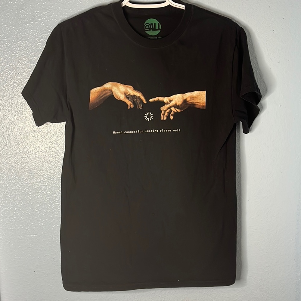 Human connection tee